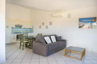 Area soggiorno di Citai Panoramic Apartments