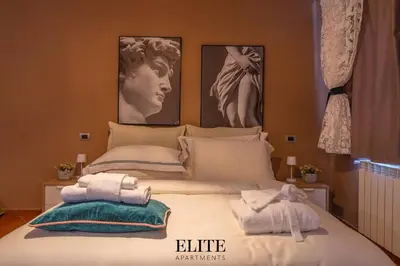 Letto o letti in una camera di Lussuosa Villa con piscina a Porto Rotondo