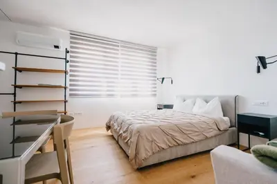 Letto o letti in una camera di Le Calendule