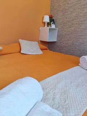 Letto o letti in una camera di Agriturismo Pira Pinta