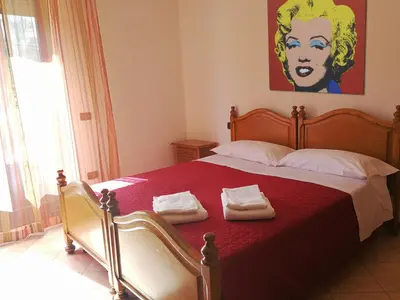 Letto o letti in una camera di Managheri Wine Bar