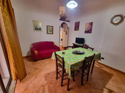 Area soggiorno di Casa Vacanze Sa Petra Ruja La Caletta di Siniscola