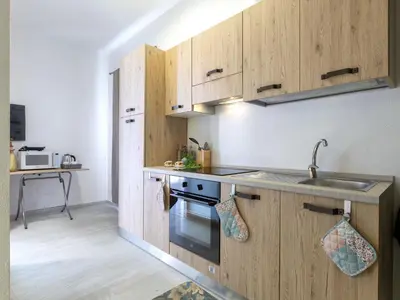 Cucina o angolo cottura di Apartment Domus Flavia by Interhome