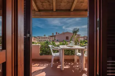 Balcone o terrazza di Outstanding Residenza Gallura 2 Bedrm T6 sleeps6