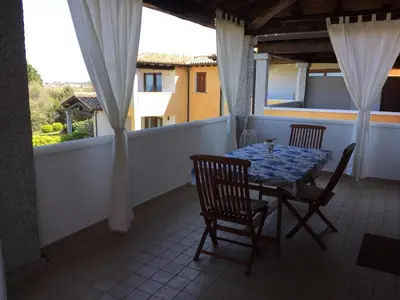 Balcone o terrazza di Bellavista San Teodoro appartamento vista mare