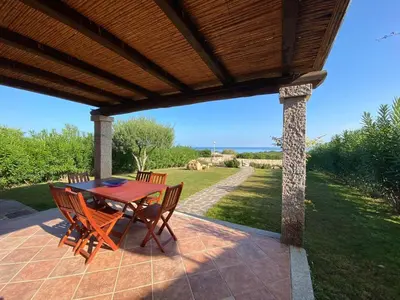 Paesaggio naturale nelle vicinanze della villa
