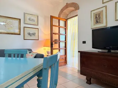 TV o dispositivi per l'intrattenimento presso La Calabasa - Villetta a pochi passi dalla spiaggia di Sa Curcurica
