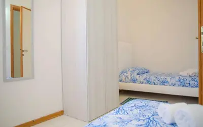 Letto o letti in una camera di Davanti alla spiaggia - Salina Bamba Home