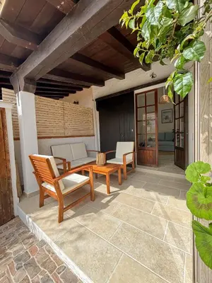 Patio o area all'aperto di La Maison Tamerici