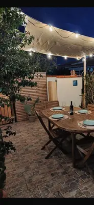 Patio o area all'aperto di La Maison Tamerici