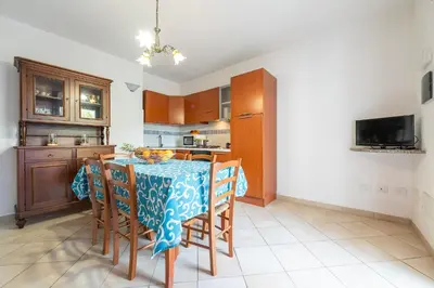 Cucina o angolo cottura di AffittaSardegna- Trilo Timone