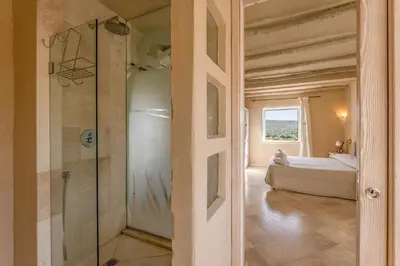 Letto o letti in una camera di Relaxing BaiaDeBahas 1BedApt Bilo4 sleeps 4