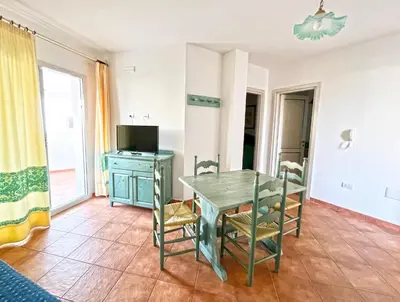 TV o dispositivi per l'intrattenimento presso Relax at Residenze del Maria Rosaria-1BedApt B3 S3