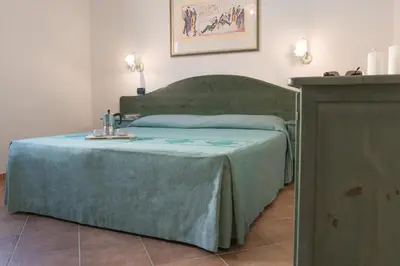 Letto o letti in una camera di Idyllic Residence Cala Viola T6 2 BedApt sleeps 6