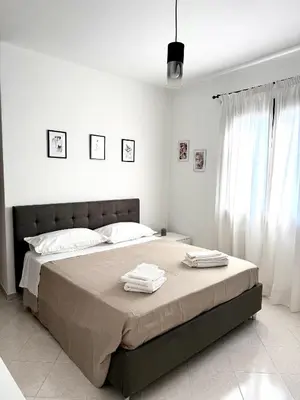 Letto o letti in una camera di Mickey's House