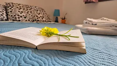 Letto o letti in una camera di Manu House