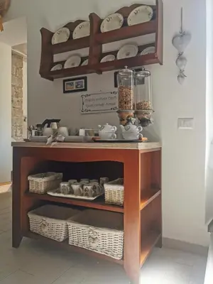 Cucina o angolo cottura di Affittacamere Alisso