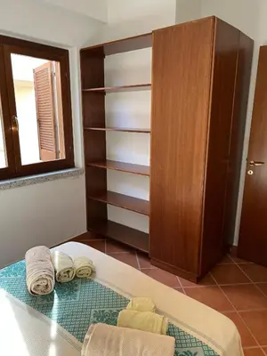 Letto o letti in una camera di Casa LiSa