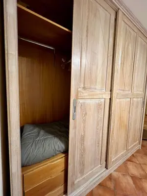 Letto o letti in una camera di Villa Olbia mare