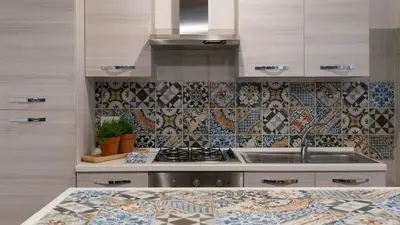Cucina o angolo cottura di Villa Oasi Country Seaside