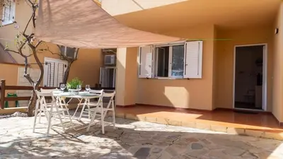 Patio o area all'aperto di Fuili Sunrise - Cala Gonone