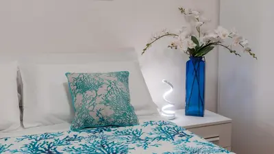Letto o letti in una camera di Fuili Sunrise - Cala Gonone