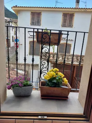 Balcone o terrazza di B&B Mes' Agustu