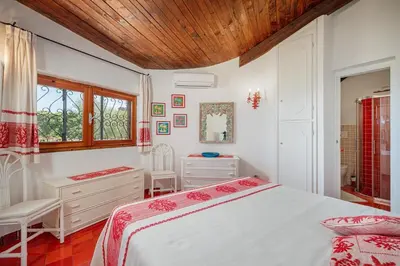 Letto o letti in una camera di Villa Ninfea - Panoramic Sea View & Private Pools