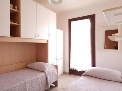 Letto o letti in una camera di App to Via Aspromonte