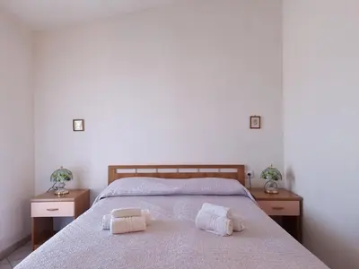 Letto o letti in una camera di App to Via Aspromonte