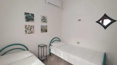 Letto o letti in una camera di Casa Isabel