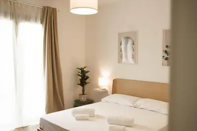 Letto o letti in una camera di Casa Rosy