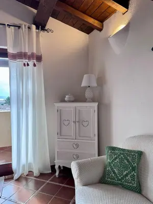 Area soggiorno di Panoramic Seaview apartment