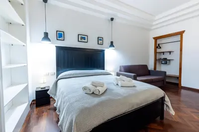 Letto o letti in una camera di Corso 151