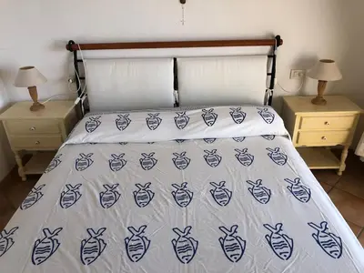Letto o letti in una camera di Il dolce Nido - Two-room apartment - 30 meters from the sea