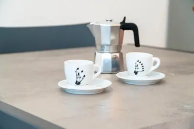 Set per la preparazione di tè e caffè presso In Centro Da Rox e Manu LT - PMS CaseVacanze