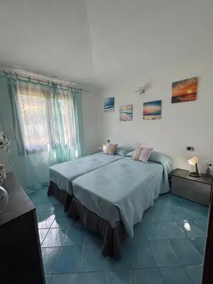 Letto o letti in una camera di Su Nuraghe House