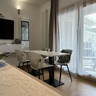 TV o dispositivi per l'intrattenimento presso Tra Mare & Monti - Bed & Breakfast