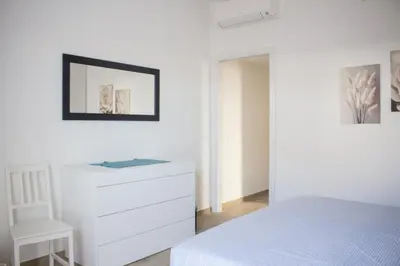 Letto o letti in una camera di Casa Mondes