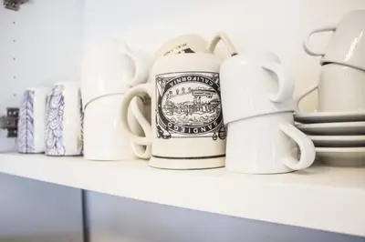 Set per la preparazione di tè e caffè presso Casa Mondes