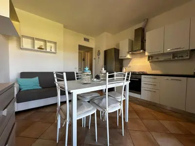 Cucina o angolo cottura di Casa Dolce Casa - con piscina a un passo dal mare