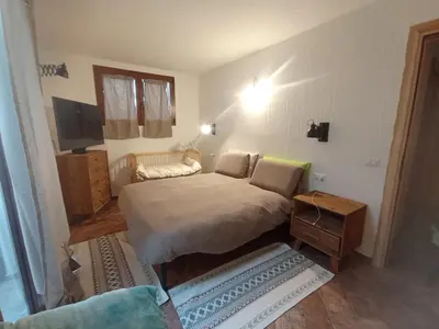 Letto o letti in una camera di Da Elias