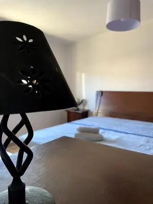 Letto o letti in una camera di Autentica vita dell'isola-CasaMà tra mari e monti