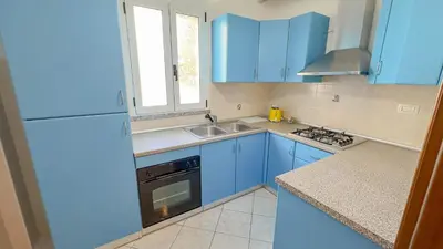 Cucina o angolo cottura di Blue Horizon Apartment