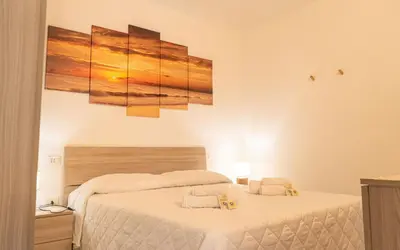Letto o letti in una camera di Bouganville