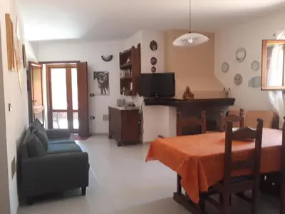 Area soggiorno di Casa Esmeralda