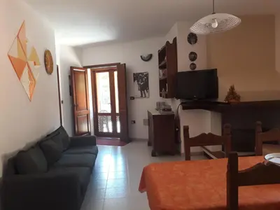 Area soggiorno di Casa Esmeralda