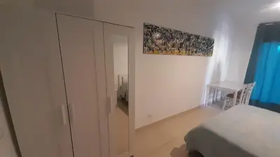Letto o letti in una camera di Bilocale Su Lizzu de Erminia