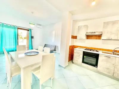 Cucina o angolo cottura di Casa Azzurro Mare