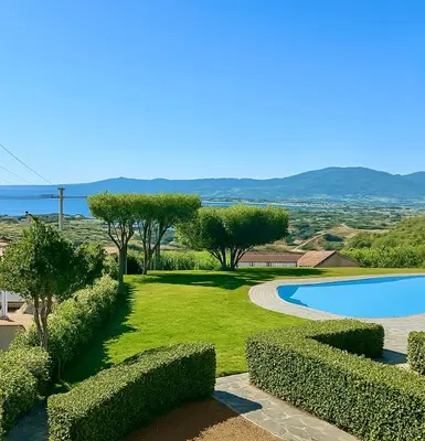 Paesaggio naturale nelle vicinanze della casa vacanze